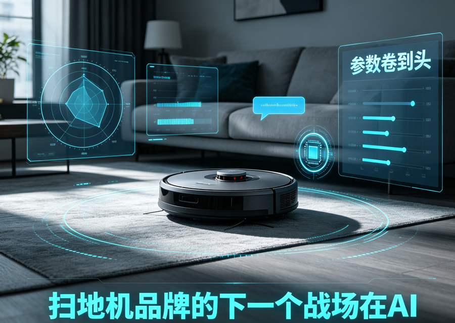扫地机器人 85% 市场被头部拿走，增长正从 AI 的提名里来