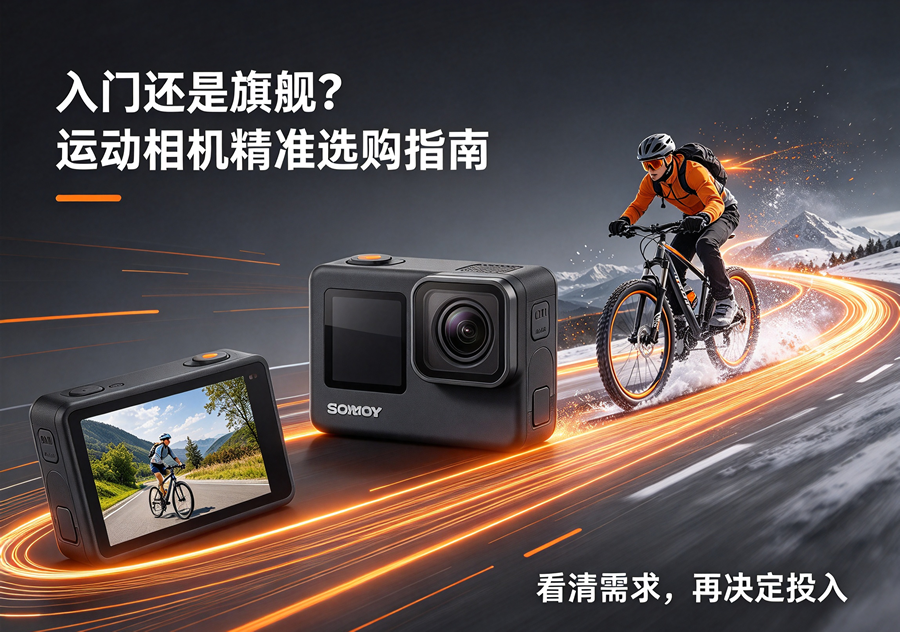 入门 or 旗舰？运动相机选购思路