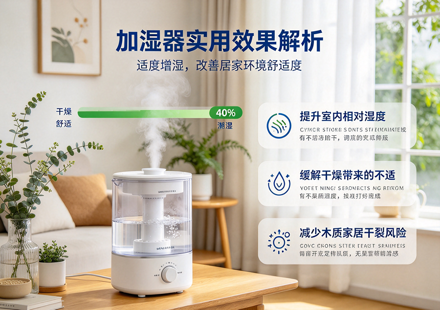 加湿器是 “居家保湿神器” 吗？真实效果一览