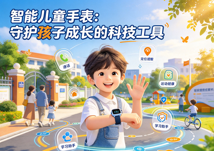 智能儿童手表：科技如何守护孩童出行