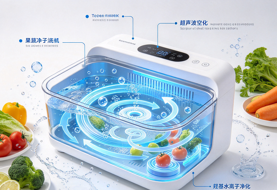 果蔬净化清洗机是不是智商税？工作原理与优缺点深度解析