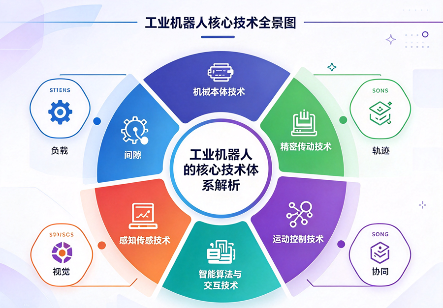 工业机器人关键技术与技术架构解读