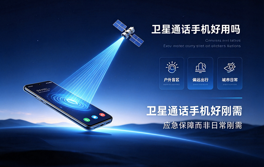 卫星通话手机实用吗？分清使用场景再选择