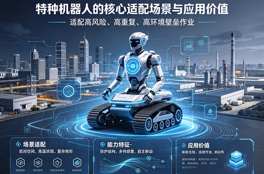 特种机器人：这些场景正在发挥关键作用