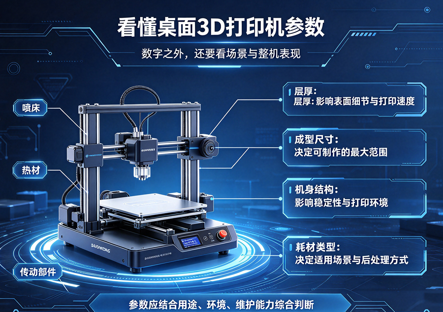 新手入坑 3D 打印，桌面机怎么选？要点整理