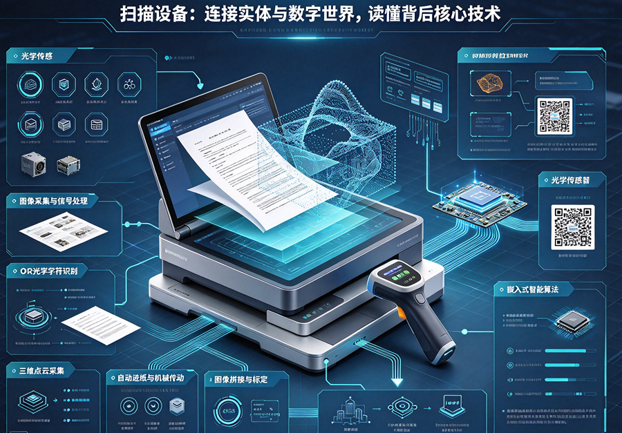 扫描设备探秘：实体转数字，解析背后关键技术