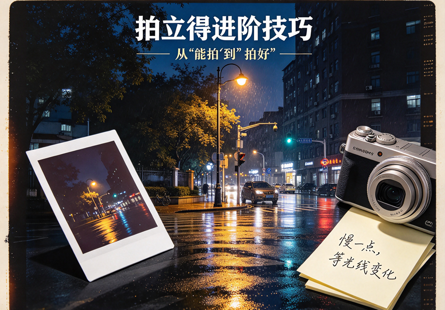拍立得进阶技巧：从“能拍”到“拍好”